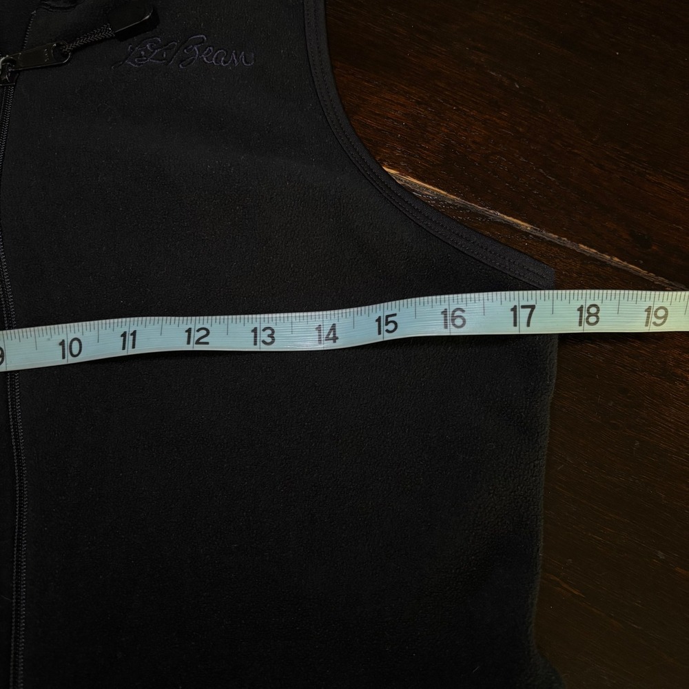 LL Bean Vtg Womens Black Stirrup Ski Bib Jumpsuit Base Layer Fleece Medium USA - Picture 11 of 16